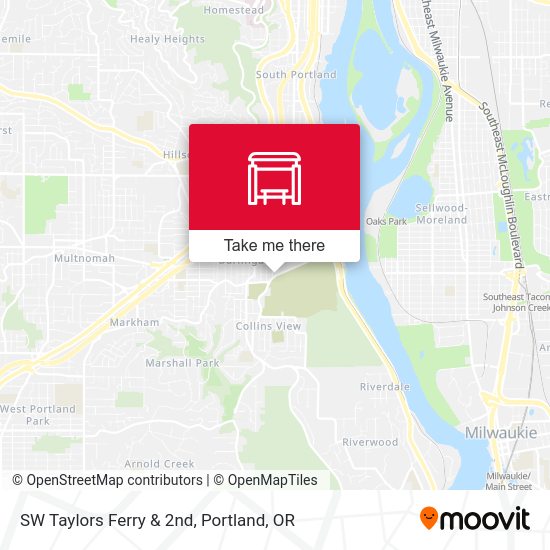 SW Taylors Ferry & 2nd map