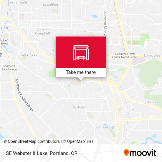 Mapa de SE Webster & Lake