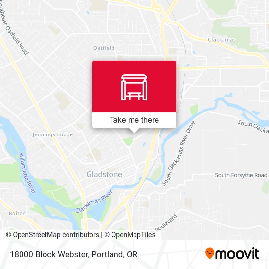 18000 Block Webster map