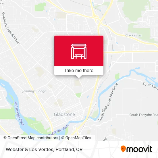 Webster & Los Verdes map