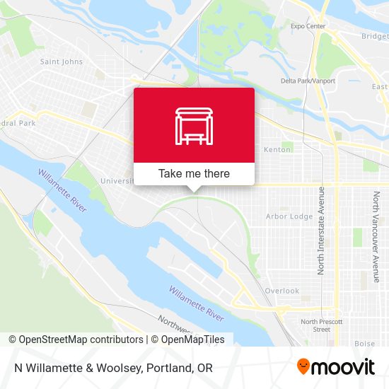 N Willamette & Woolsey map