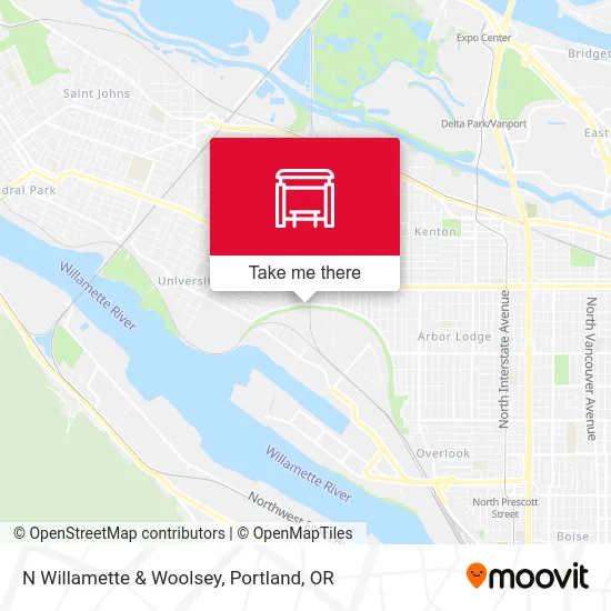 N Willamette & Woolsey map