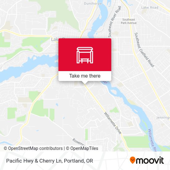 Mapa de Pacific Hwy & Cherry Ln