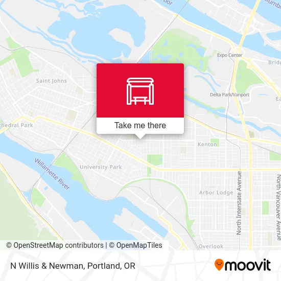 N Willis & Newman map