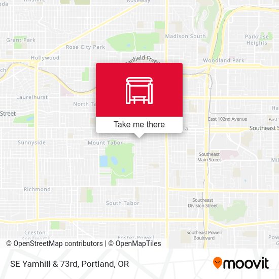 Mapa de SE Yamhill & 73rd