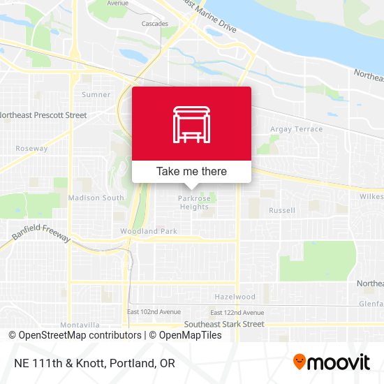 Mapa de NE 111th & Knott
