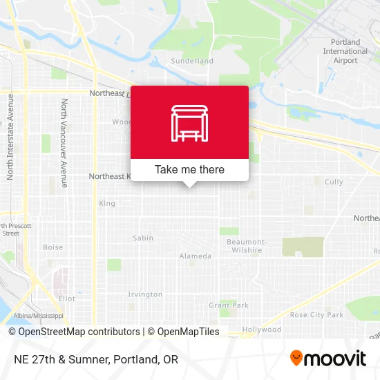 Mapa de NE 27th & Sumner