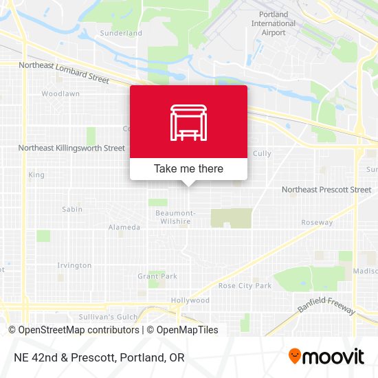 Mapa de NE 42nd & Prescott