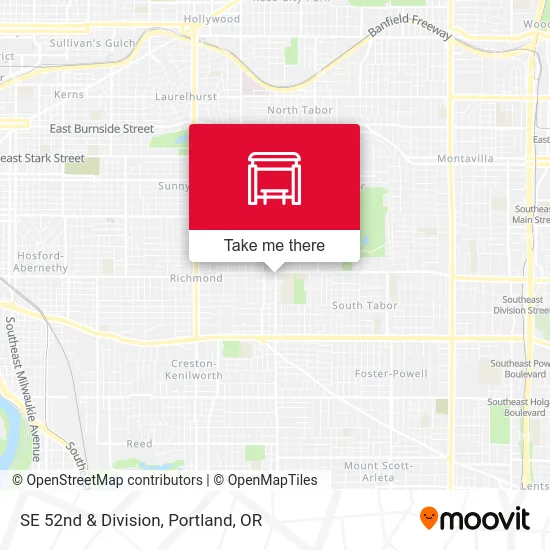 Mapa de SE 52nd & Division
