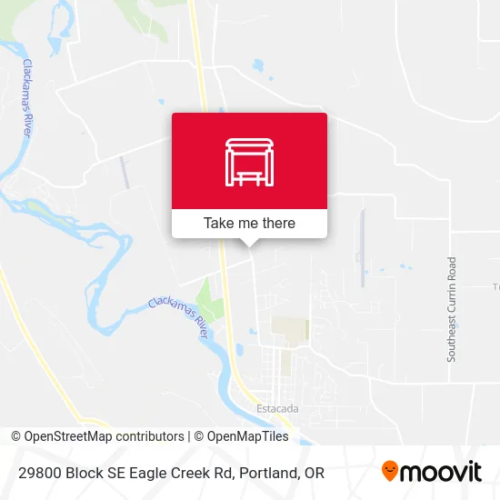29800 Block SE Eagle Creek Rd map