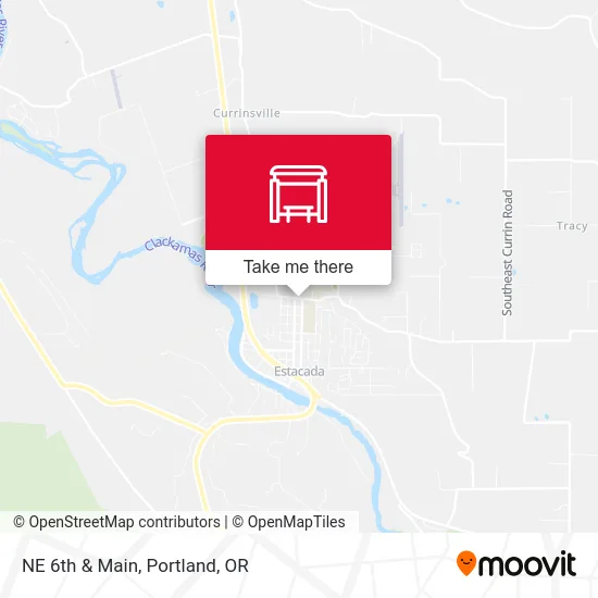 NE 6th & Main map