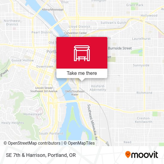 Mapa de SE 7th & Harrison