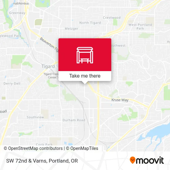 Mapa de SW 72nd & Varns