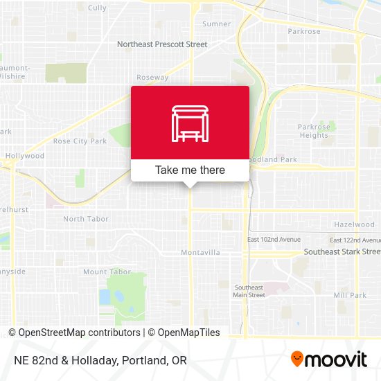 Mapa de NE 82nd & Holladay