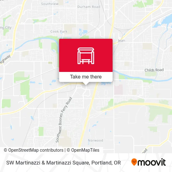 Mapa de SW Martinazzi & Martinazzi Square