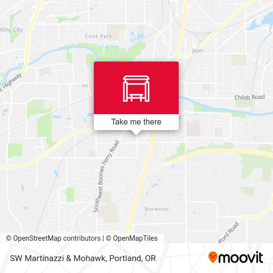 SW Martinazzi & Mohawk map