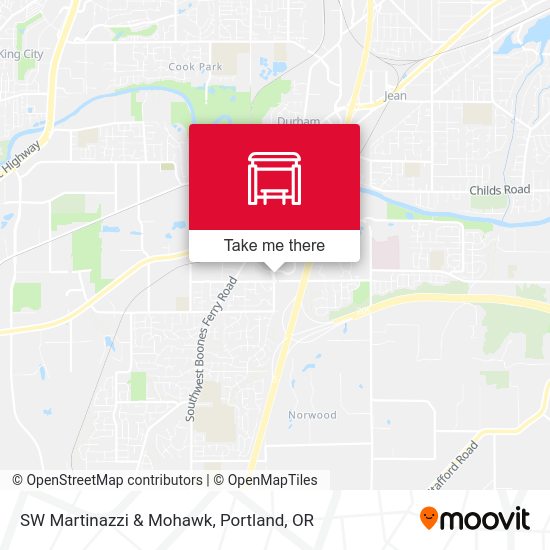 SW Martinazzi & Mohawk map
