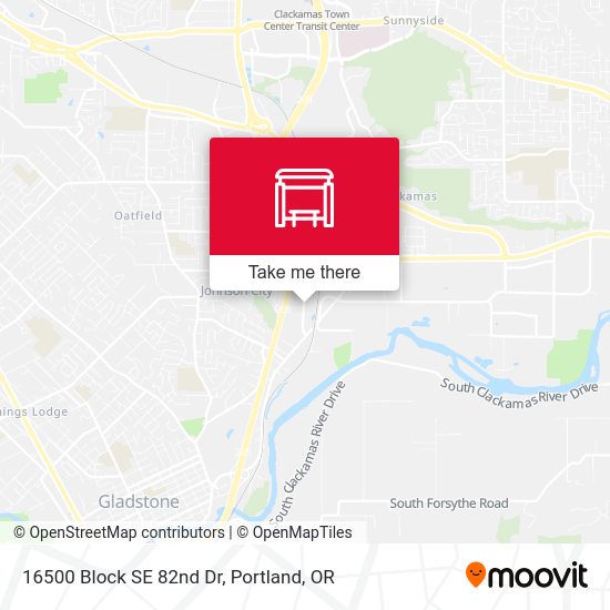 16500 Block SE 82nd Dr map