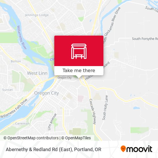 Abernethy & Redland Rd (East) map