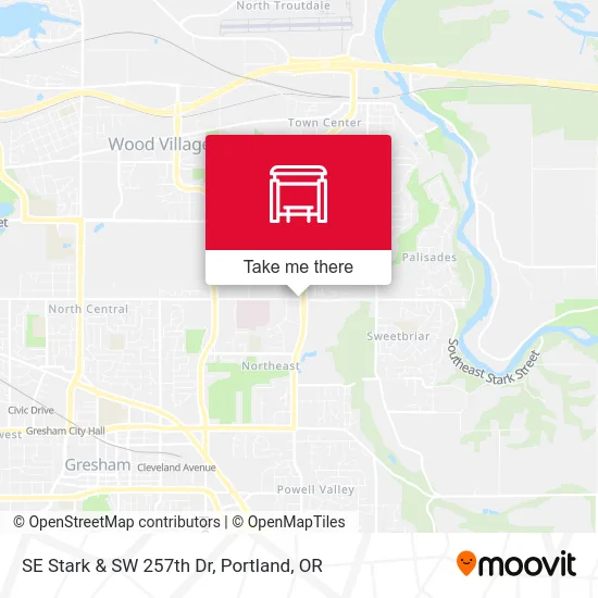 Mapa de SE Stark & SW 257th Dr