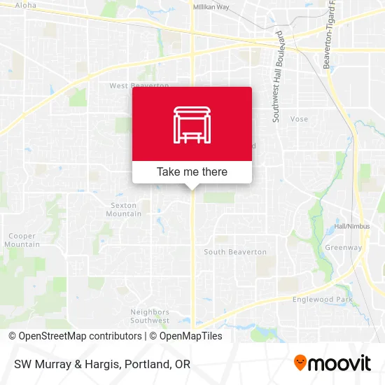 SW Murray & Hargis map