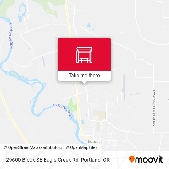 29600 Block SE Eagle Creek Rd map