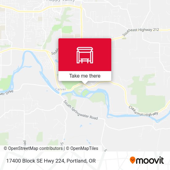17400 Block SE Hwy 224 map