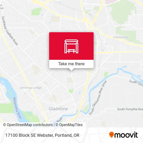 17100 Block SE Webster map