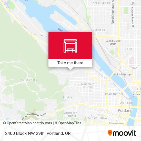 2400 Block NW 29th map