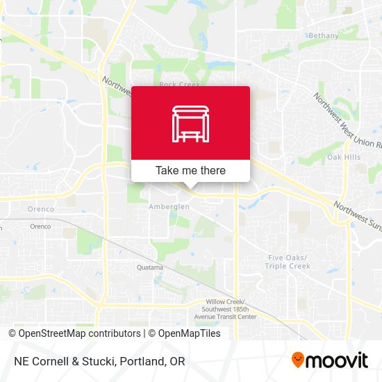 NE Cornell & Stucki map