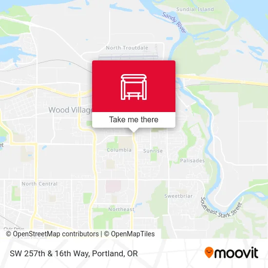 SW 257th & 16th Way map