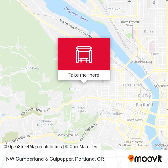 NW Cumberland & Culpepper map