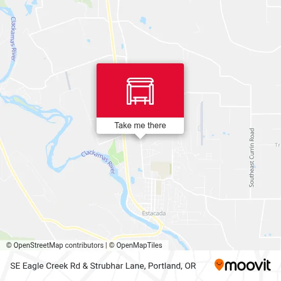 SE Eagle Creek Rd & Strubhar Lane map