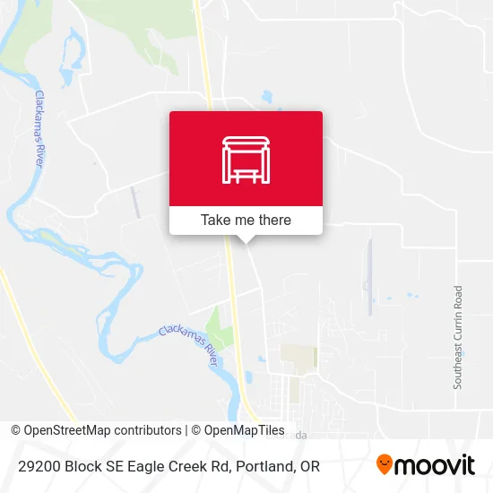 29200 Block SE Eagle Creek Rd map