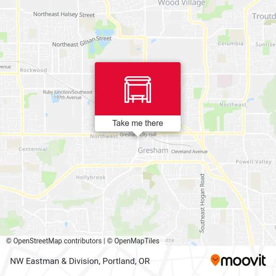 Mapa de NW Eastman & Division