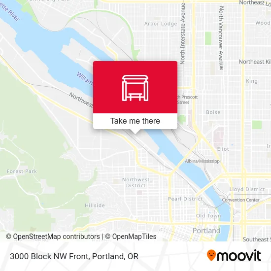 3000 Block NW Front map