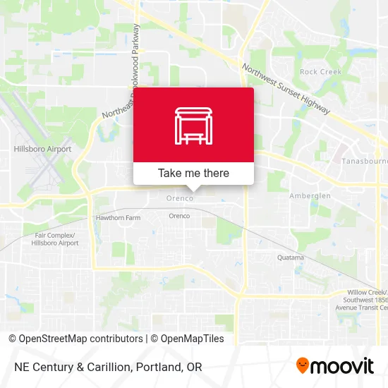 NE Century & Carillion map