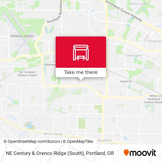 NE Century & Orenco Ridge (South) map