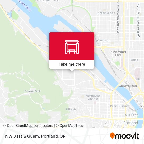 Mapa de NW 31st & Guam