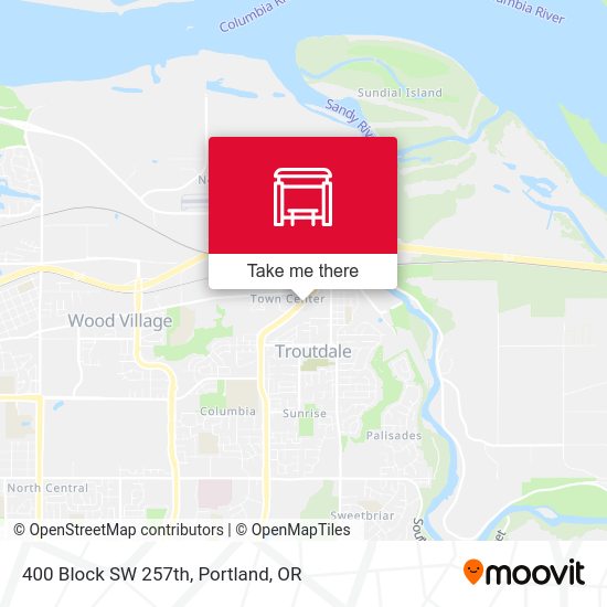 Mapa de 400 Block SW 257th