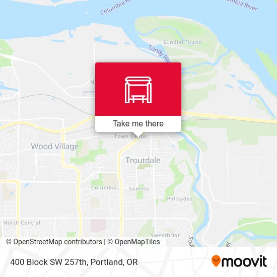 400 Block SW 257th map