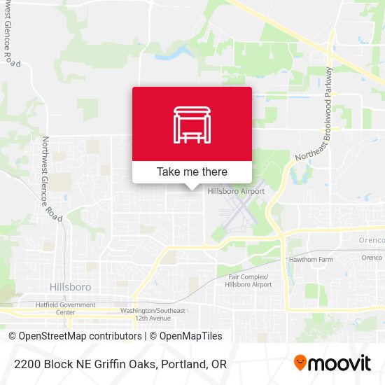 Mapa de 2200 Block NE Griffin Oaks