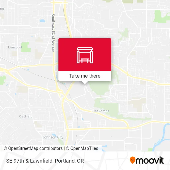 Mapa de SE 97th & Lawnfield