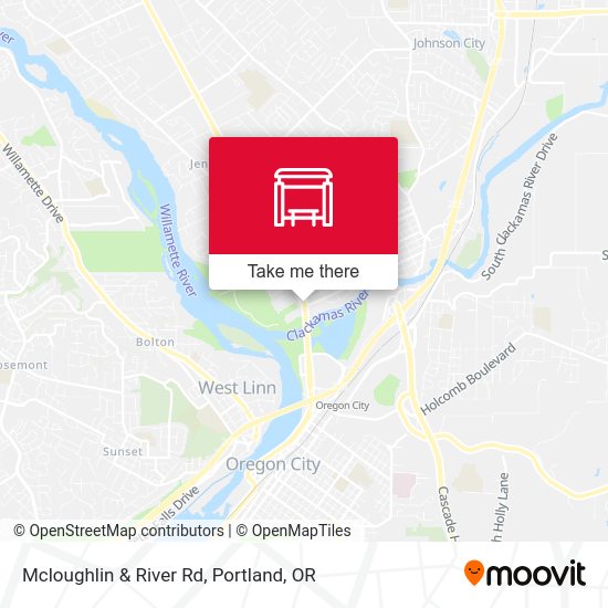 Mapa de Mcloughlin & River Rd