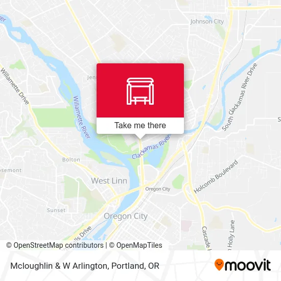Mapa de Mcloughlin & W Arlington