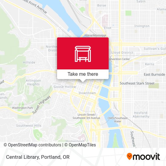 Central Library map
