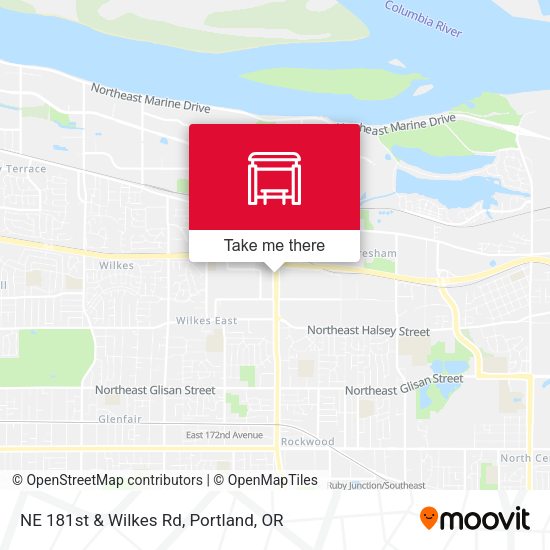 Mapa de NE 181st & Wilkes Rd