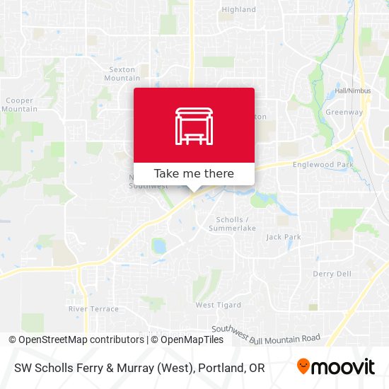 SW Scholls Ferry & Murray (West) map