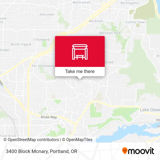 3400 Block Mcnary map