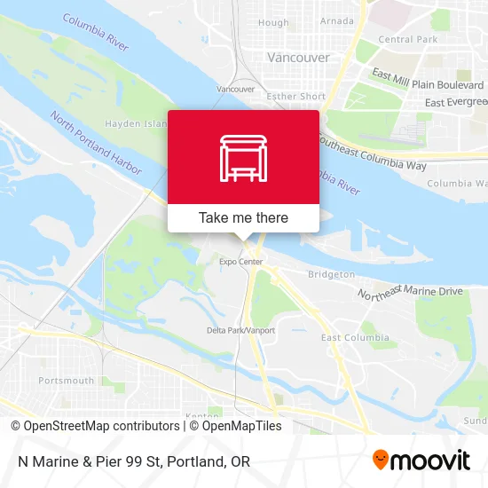 Mapa de N Marine & Pier 99 St